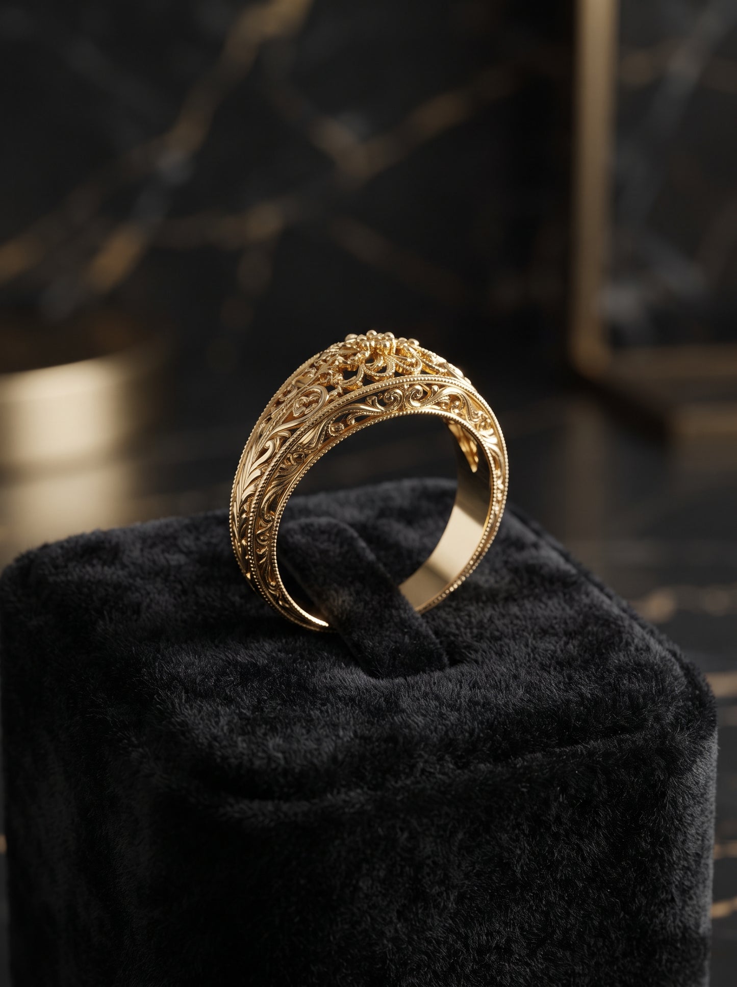 Anello Originale in Oro 24 Carati